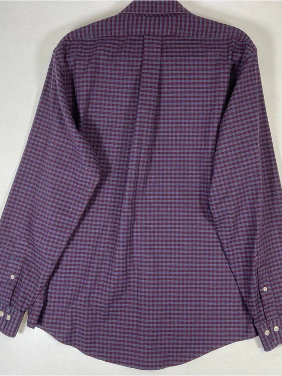 Brooks Brothers Regent Original Polo Shirt Non Iron Men’s L Plaid Supima Cotton - Picture 2 of 15